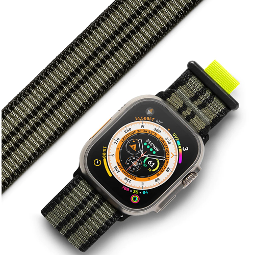 Mobigear Color - Coque Apple Watch Ultra 1 (49mm) Coque Rigide - Noir  11-8109664 